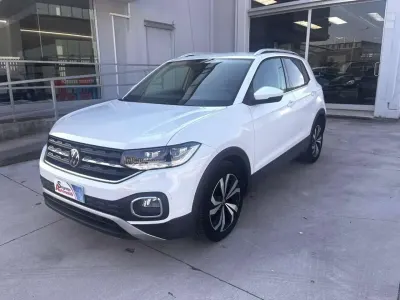 Usata VW T-Cross Advance 110 CV (80 kW) 2020 Bianco SUV