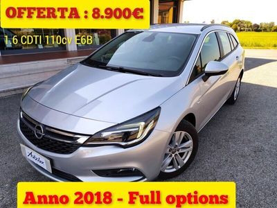 usata Opel Astra ST 1.6 CDTI 110cv BUSINESS FULL - 2018