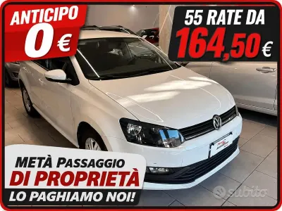 Usata VW Polo Trendline 60 CV (44 kW) 2016 Bianco Berlina