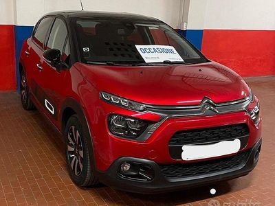 Usata Citroën C3 PureTech 110 CV (80 kW) 2023 Rosso Utilitaria