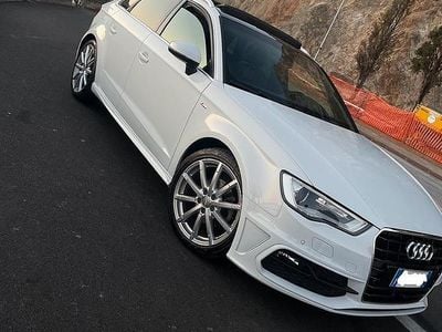 Usata Audi A3 S-Line 150 CV (110 kW) 2016 Bianco Berlina