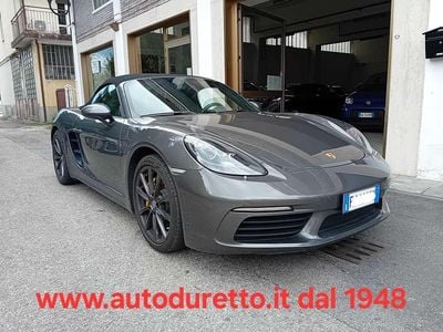 Usata Porsche 718 Boxster 299 CV (219 kW) 2017 Grigio Cabrio
