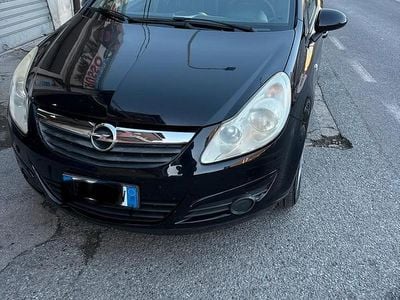 Usata Opel Corsa 2008 Nero Utilitaria