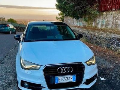 Usata Audi A1 S-Line 90 CV (66 kW) 2014 Bianco Utilitaria