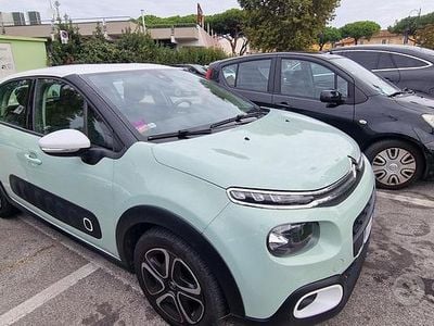Usata Citroën C3 Shine 75 CV (55 kW) 2018 Verde Utilitaria