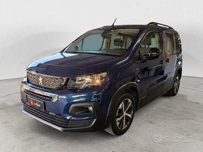 Usata Peugeot Rifter GT 131 CV (96 kW) 2021 Blu Monovolume