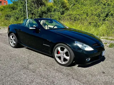 Usata Mercedes SLK200 163 CV (119 kW) 2004 Nero Cabrio