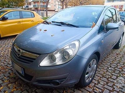 Usata Opel Corsa Enjoy 80 CV (58 kW) 2010 Grigio Berlina