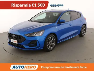 Usata Ford Focus ST-Line 125 CV (91 kW) 2023 Blu/azzurro Berlina