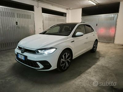 Usata VW Polo R-line 110 CV (80 kW) 2024 Bianco Berlina