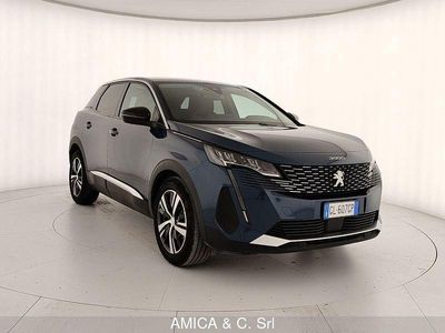 Usata Peugeot 3008 Allure 131 CV (96 kW) 2022 Blu SUV