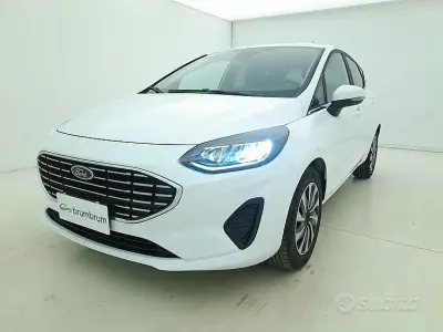 Usata Ford Fiesta Titanium 75 CV (55 kW) 2022 Bianco Utilitaria