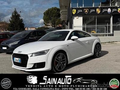 Usata Audi TT S-Line 179 CV (131 kW) 2016 Bianco Coupé
