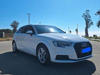 Usata Audi A3 116 CV (85 kW) 2018 Bianco Berlina
