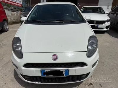 Usata Fiat Punto Lounge 85 CV (62 kW) 2013 Bianco Utilitaria