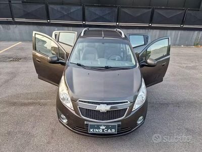 Usata Chevrolet Spark LT 82 CV (60 kW) 2010 Marrone Utilitaria