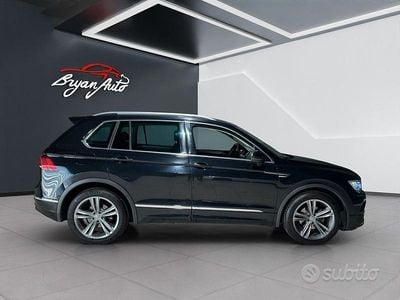 Usata VW Tiguan R-line 116 CV (85 kW) 2018 Nero SUV