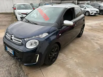 Usata Citroën C1 Shine 69 CV (50 kW) 2015 Blu Utilitaria