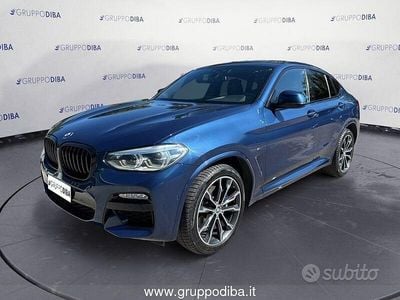 Usata BMW X4 M Sport 190 CV (139 kW) 2019 Blu SUV