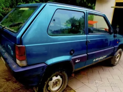 Usata Fiat Panda 4x4 50 CV (36 kW) 1998 Verde Utilitaria