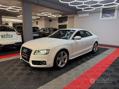 Usata Audi A5 S-Line 240 CV (176 kW) 2011 Bianco Coupé