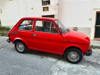 Usata Fiat 126 1970 Rosso