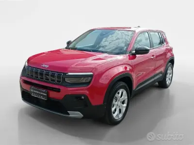 Nuova Jeep Avenger Altitude 110 CV (80 kW) 2026 Rosso SUV