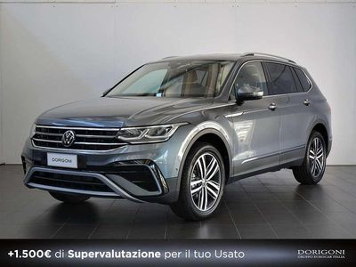 Usata VW Tiguan Allspace Elegance 150 CV (110 kW) 2022 Platinum grey metallizzato SUV