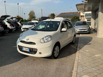 Usata Nissan Micra Tekna 80 CV (58 kW) 2011 Bianco Utilitaria