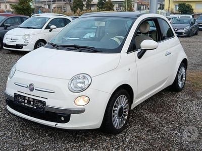 Usata Fiat 500 75 CV (55 kW) 2010 Bianco Utilitaria