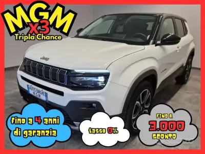 Usata Jeep Avenger Summit 101 CV (74 kW) 2025 Bianco SUV