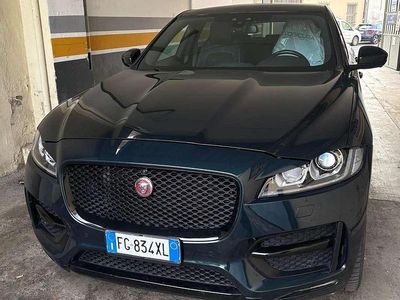 Usata Jaguar F-Pace R-Sport 179 CV (131 kW) 2017 Verde SUV