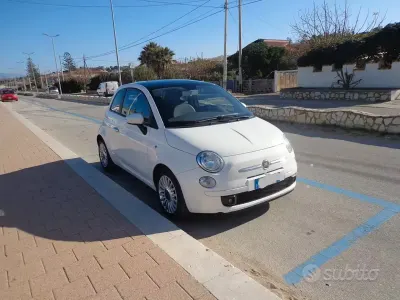 Usata Fiat 500 Sport 100 CV (73 kW) 2008 Bianco Utilitaria