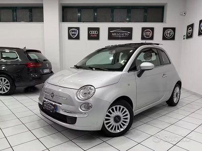 Usata Fiat 500 Lounge 69 CV (50 kW) 2009 Grigio Cabrio