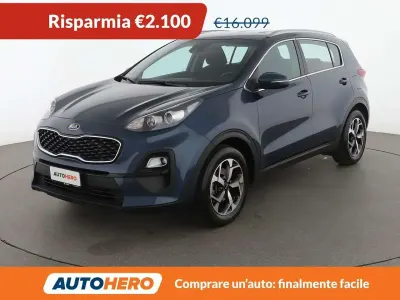 Usata Kia Sportage 136 CV (100 kW) 2021 Blu/azzurro SUV