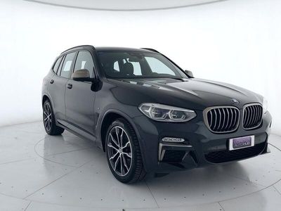 usata BMW X3 xdrive M40d auto PELLE TOTALE NERA C20'' FULL LED