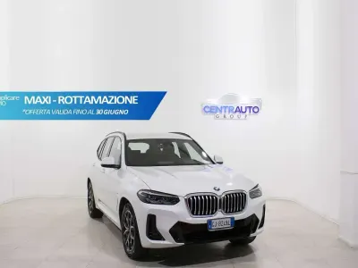 Usata BMW X3 M Sport 190 CV (139 kW) 2022 Bianco SUV