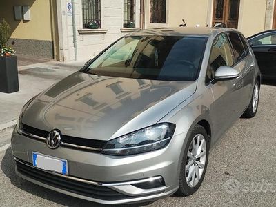 Usata VW Golf VII Highline 115 CV (84 kW) 2018 Grigio Berlina