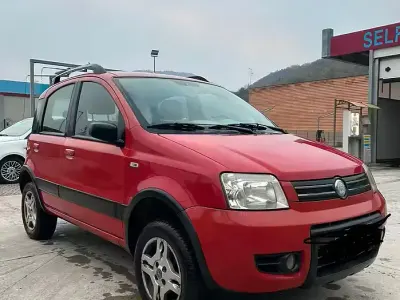 Usata Fiat Panda 2006 Rosso Utilitaria