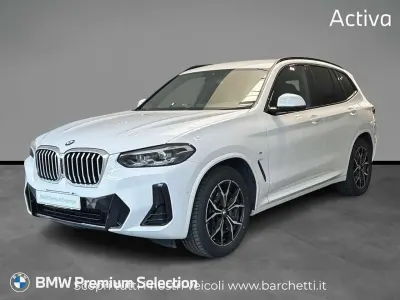Usata BMW X3 M Sport 286 CV (210 kW) 2022 Bianco SUV