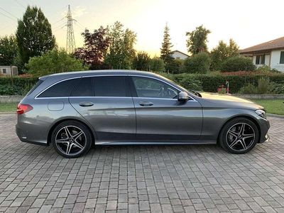 Usata Mercedes C220 170 CV (125 kW) 2016 Grigio Station wagon