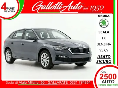 Brugt Skoda Scala Ambition 95 HK (69 kW) 2024 Grå Hatchback