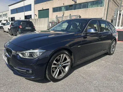 Usata BMW 320 Sport Line 190 CV (139 kW) 2016 Nero Berlina