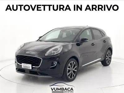 Begagnad Ford Puma Titanium 125 HK (91 kW) 2023 Svart SUV