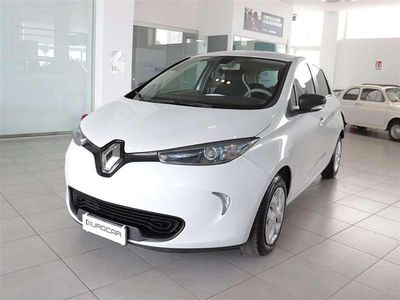 Usata Renault Zoe Life 42 kW (58 CV) 2019 Bianco Utilitaria