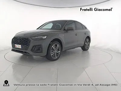 Usata Audi Q5 Sportback S-line plus 204 CV (150 kW) 2022 Grigio quantum SUV