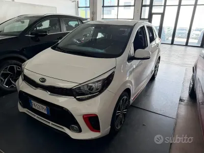 Usata Kia Picanto GT-Line 67 CV (49 kW) 2018 Bianco Utilitaria