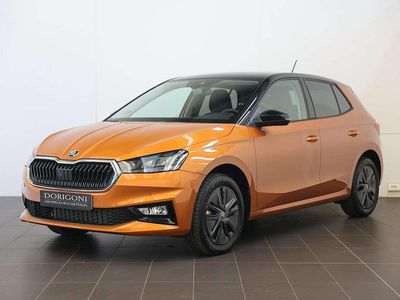 Nuova Skoda Fabia 116 CV (85 kW) 2025 Arancione sunset metallizzato Utilitaria