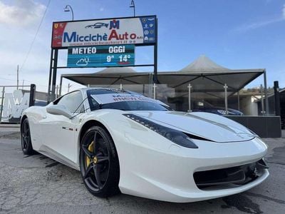 Usata Ferrari 458 570 CV (419 kW) 2010 Bianco Coupé