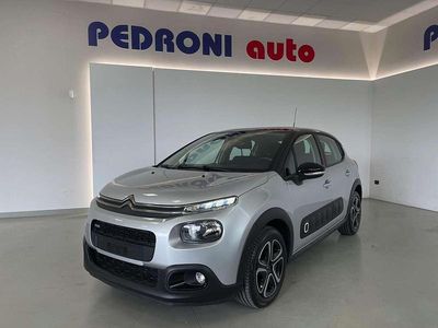 Usata Citroën C3 PureTech 82 CV (60 kW) 2017 Argento tetto nero Berlina